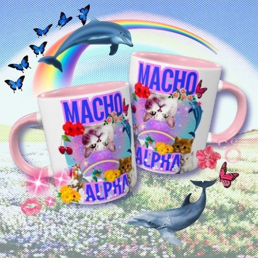 Caneca de Cerâmica Macho Alpha