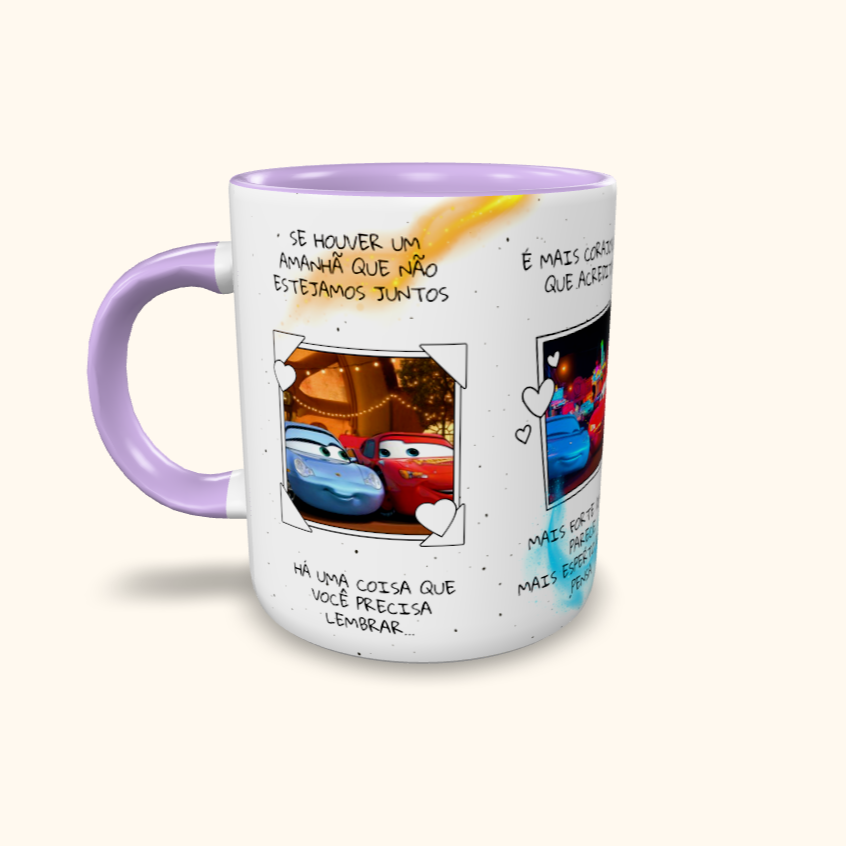 Caneca de Cerâmica Dia dos Namorados - McQueen & Sally