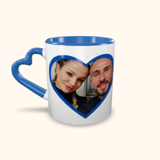 Caneca de Cerâmica Namorados - Dupla Perfeita