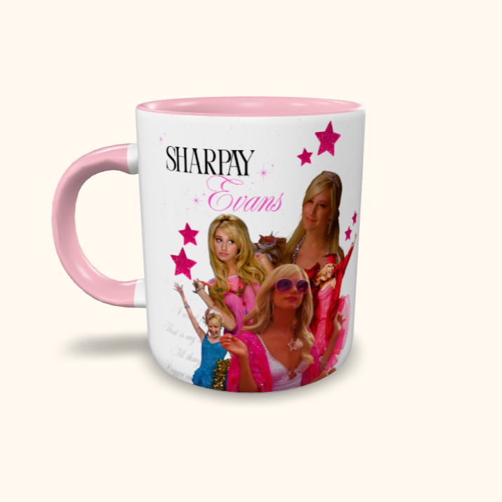 Caneca de Cerâmica Filmes - Sharpay Evans Estrelas
