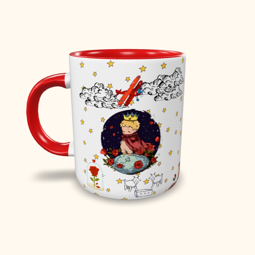 Caneca de Cerâmica Pequeno Príncipe Desenho