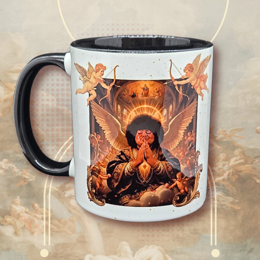 Caneca de Cerâmica Jordann - Nada NEGATIVO pra falar de mim