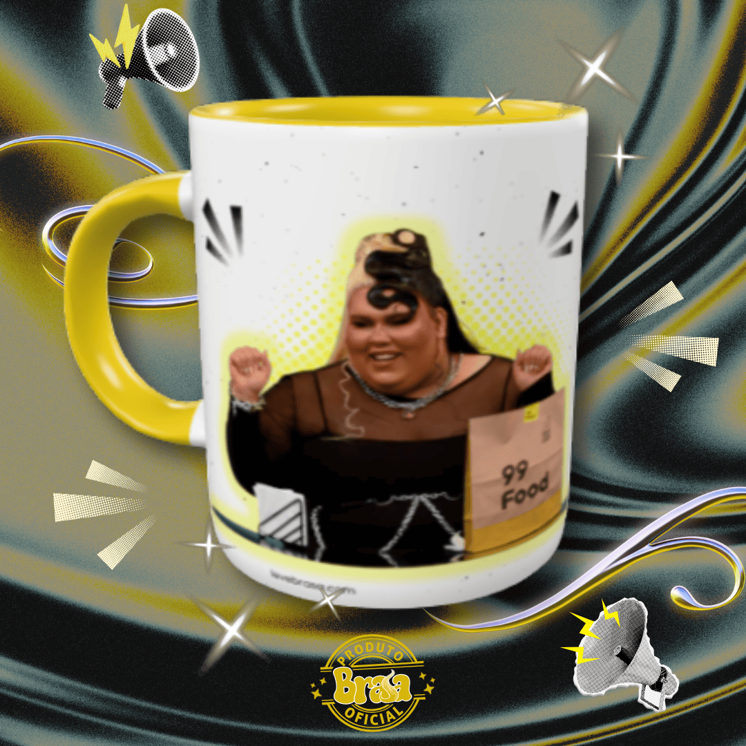 Caneca de Cerâmica Madrinha - Bora Lanchar
