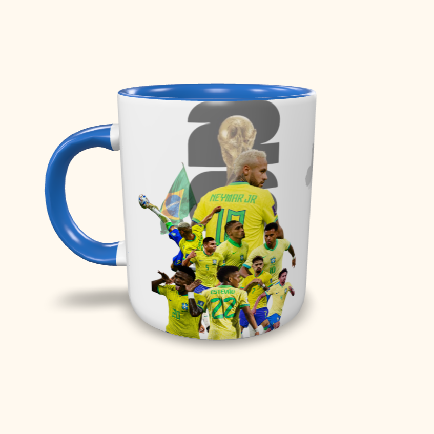Caneca de Cerâmica Copa 2026 - Rumo ao Hexa