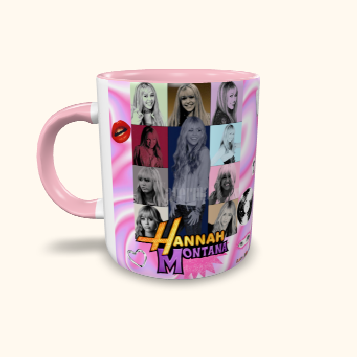 Caneca de Cerâmica Hannah Montana 2000