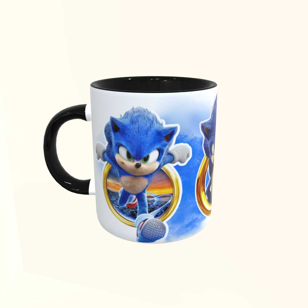 Caneca de Cerâmica Filmes - Sonic