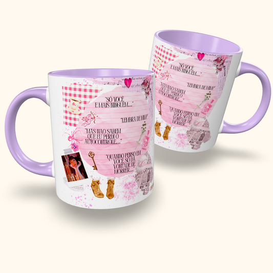 Caneca de Cerâmica Nicoleta - Músicas