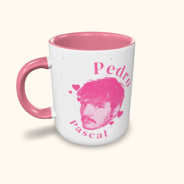 Caneca de Cerâmica Artistas - Pedro Pascal