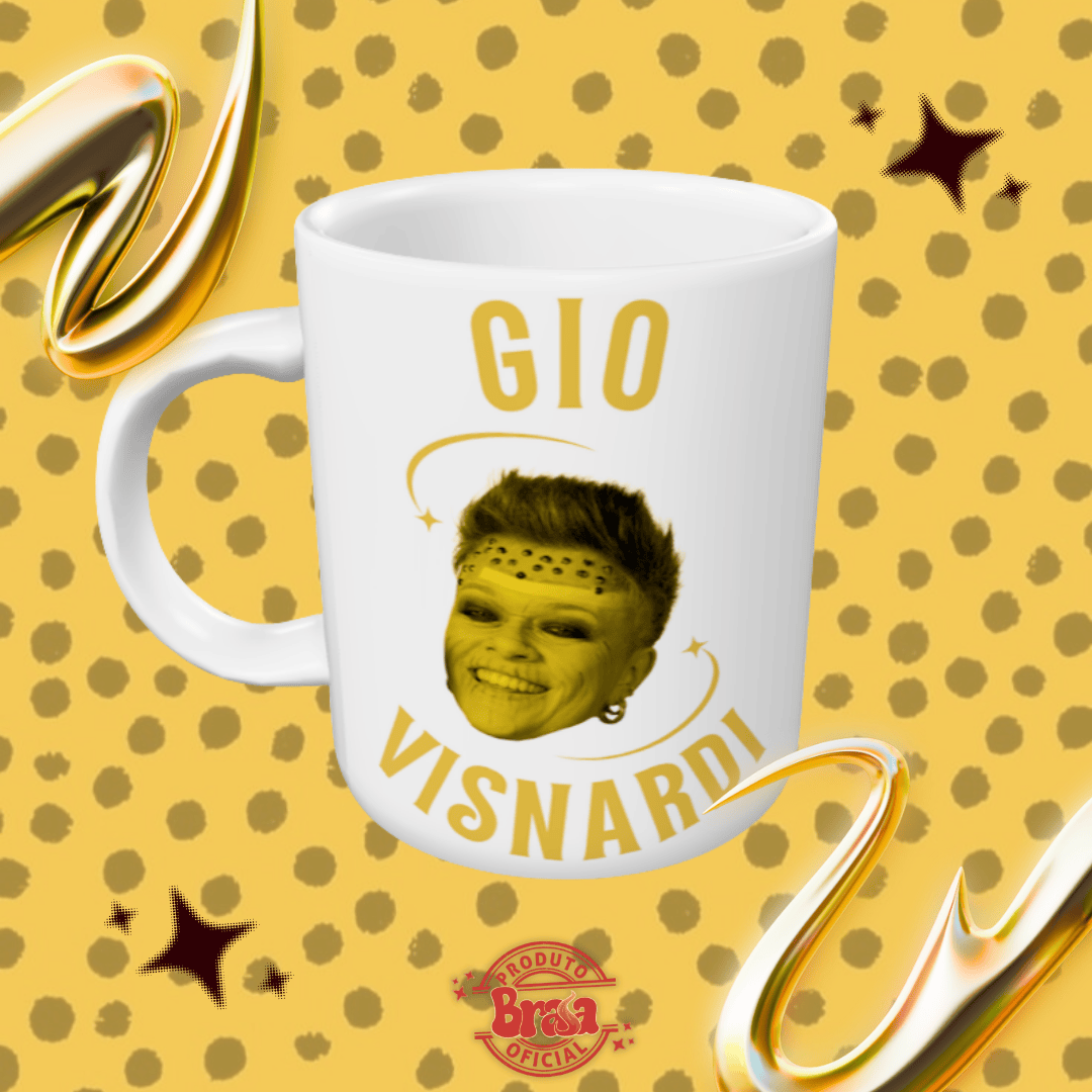 Caneca de Cerâmica Giovanna - Gio Visnardi Maracujá