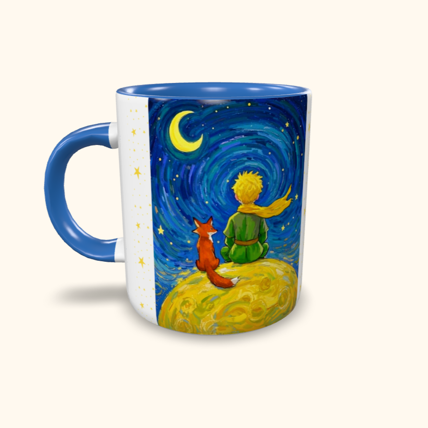 Caneca de Cerâmica Filmes - Pequeno Principe Estrela