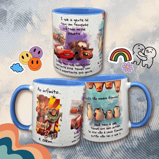 Caneca de Cerâmica Filmes - Frases