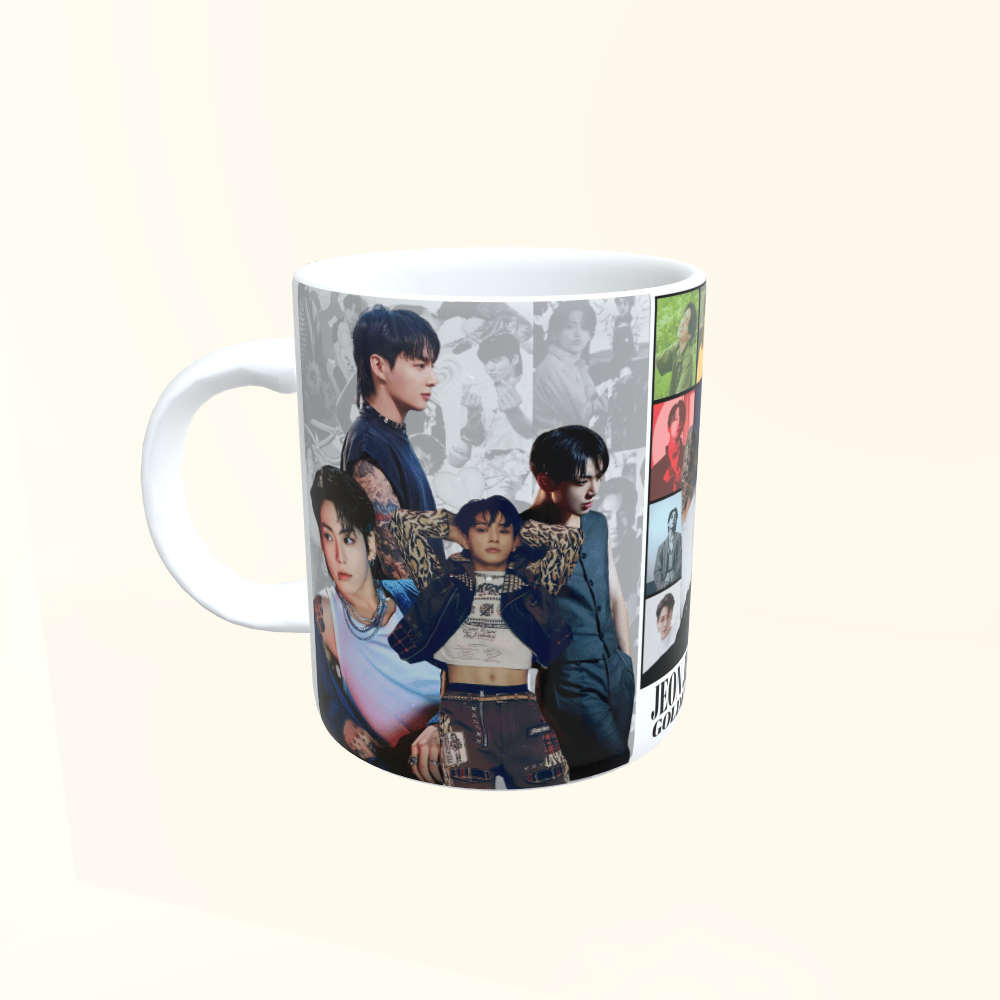 Caneca de Cerâmica Artistas - Jeon Jungkook