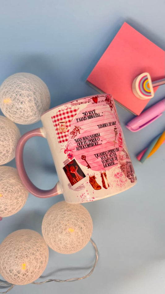 Caneca de Cerâmica Nicoleta - Músicas