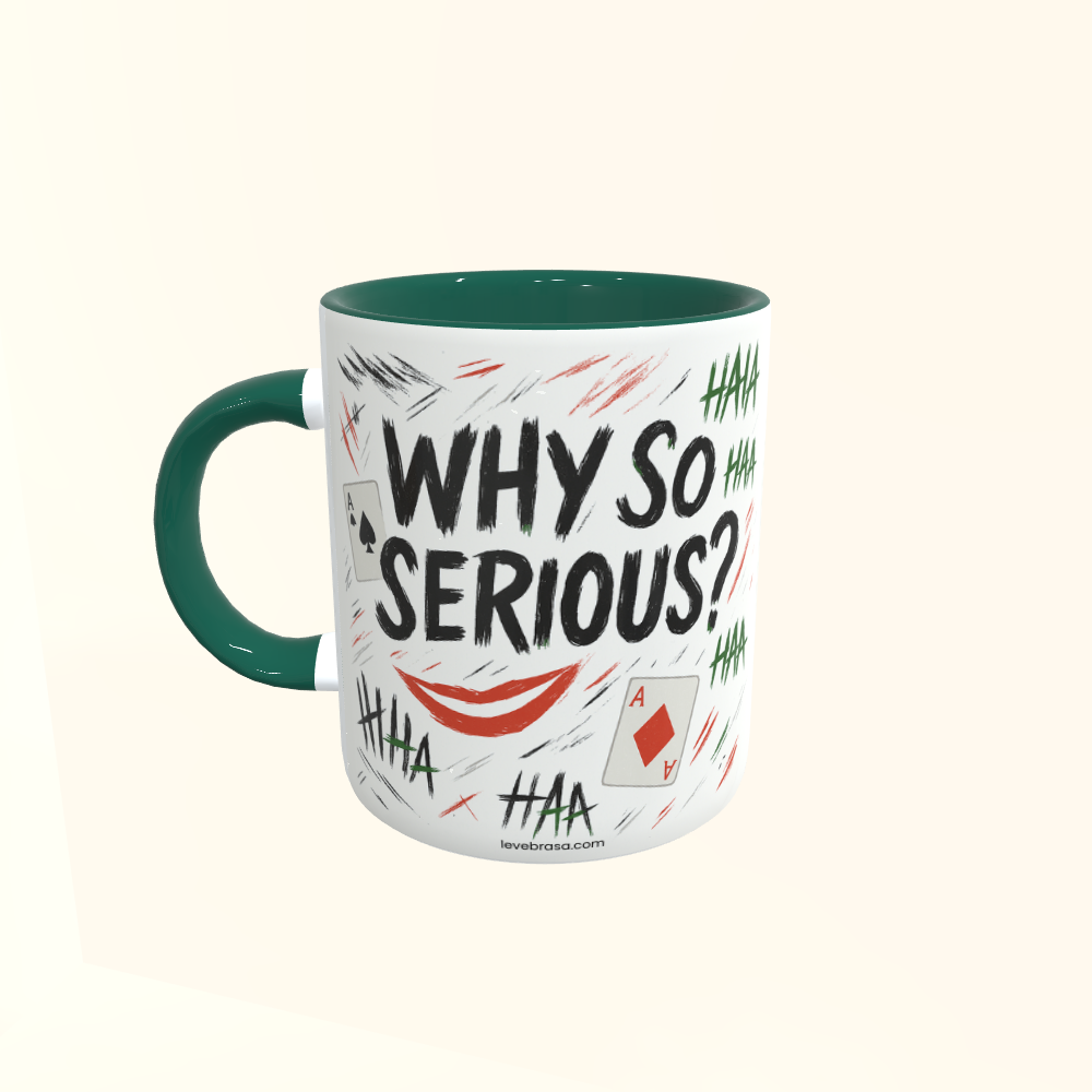 Caneca de Cerâmica Coringa - Why so Serious