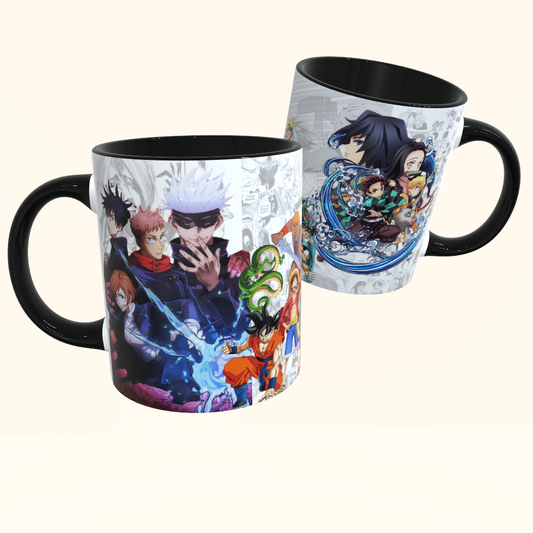 Caneca de Cerâmica Animes - Diversos