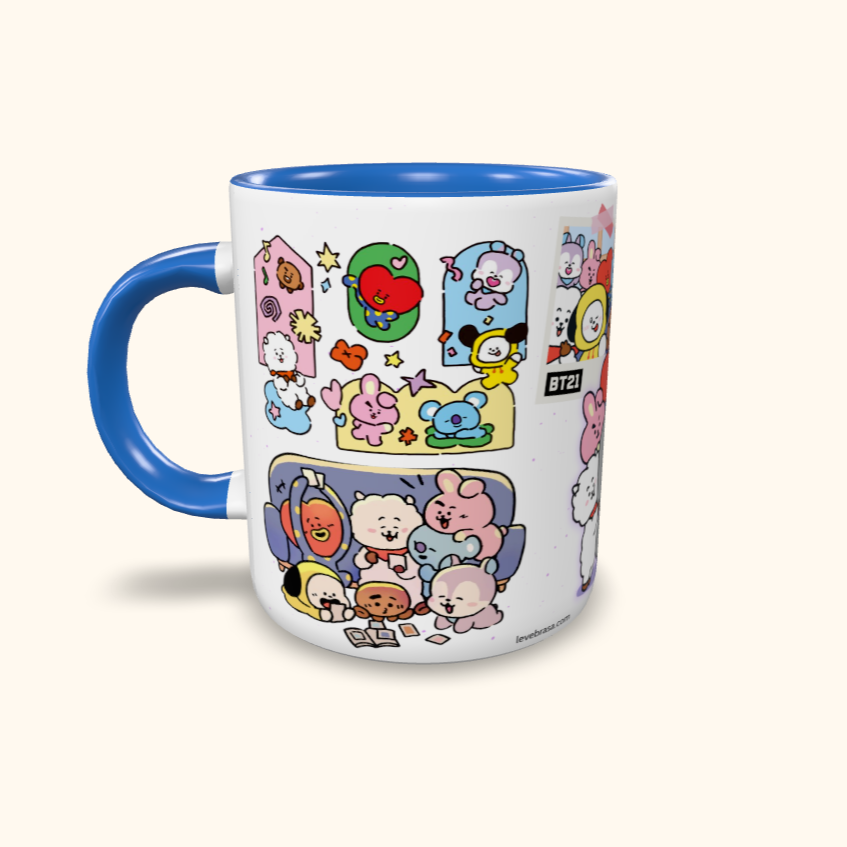 Caneca de Cerâmica BT21 2023