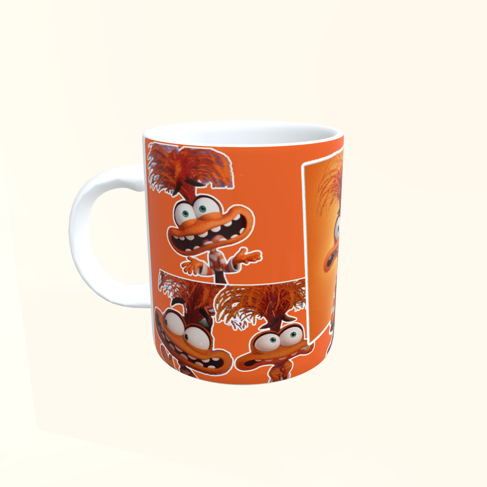 Caneca de Cerâmica Divertidamente - Ansiedade