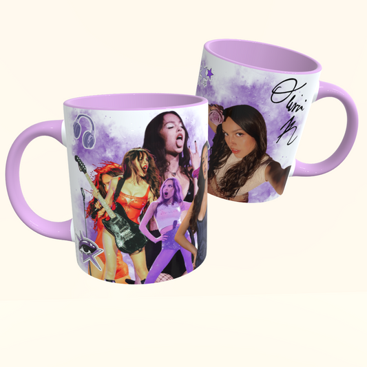 Caneca de Cerâmica Artistas - Olivia Rodrigo