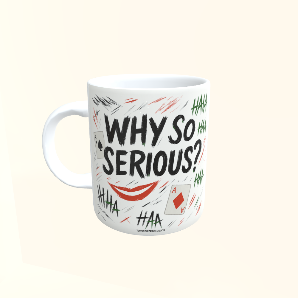 Caneca de Cerâmica Coringa - Why so Serious