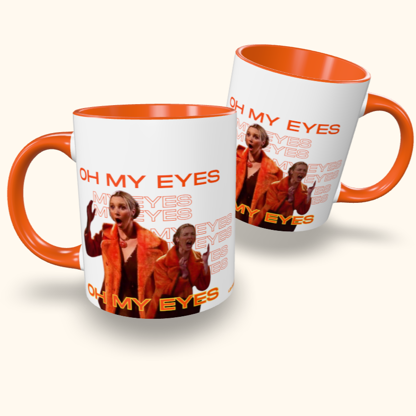 Caneca de Cerâmica Friends - Oh My Eyes