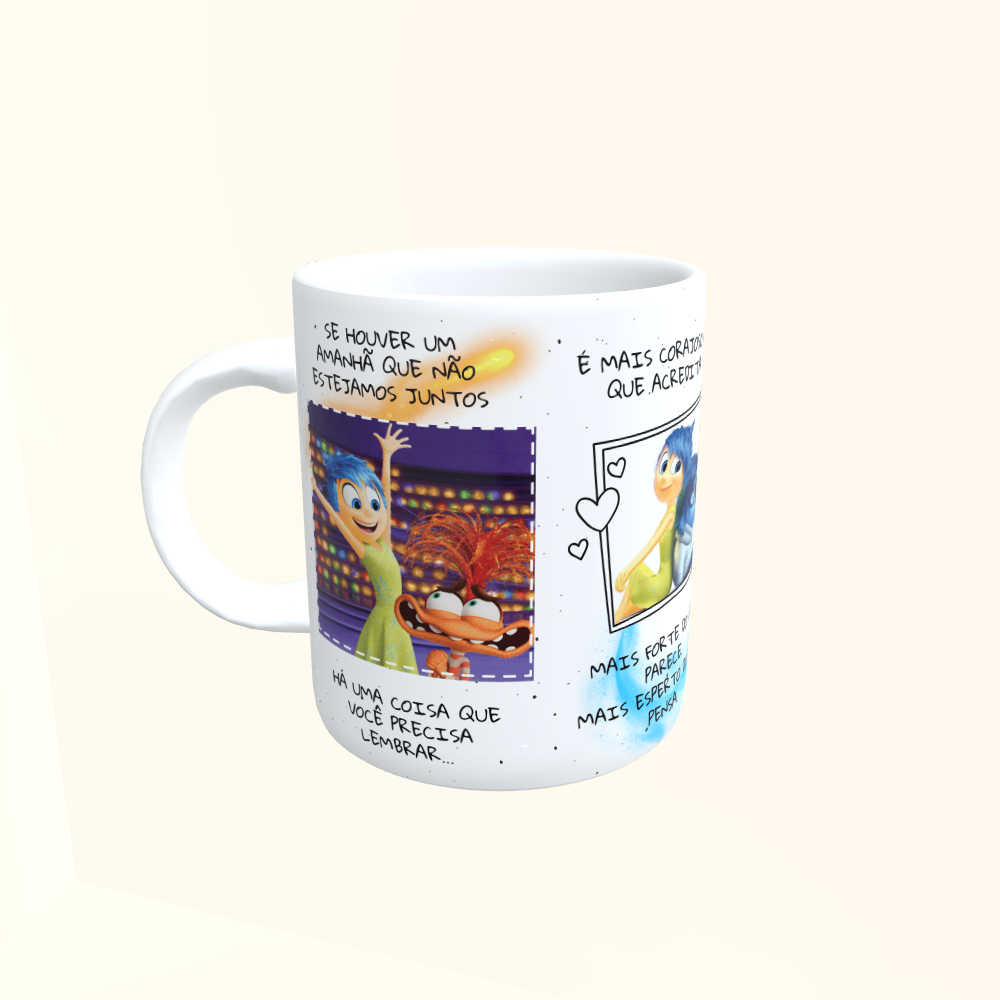 Caneca de Cerâmica Divertidamente - Se houver um amanhã...