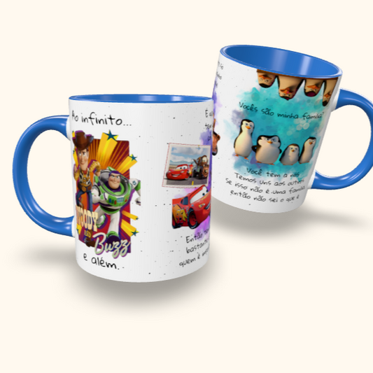 Caneca de Cerâmica Filmes - Frases