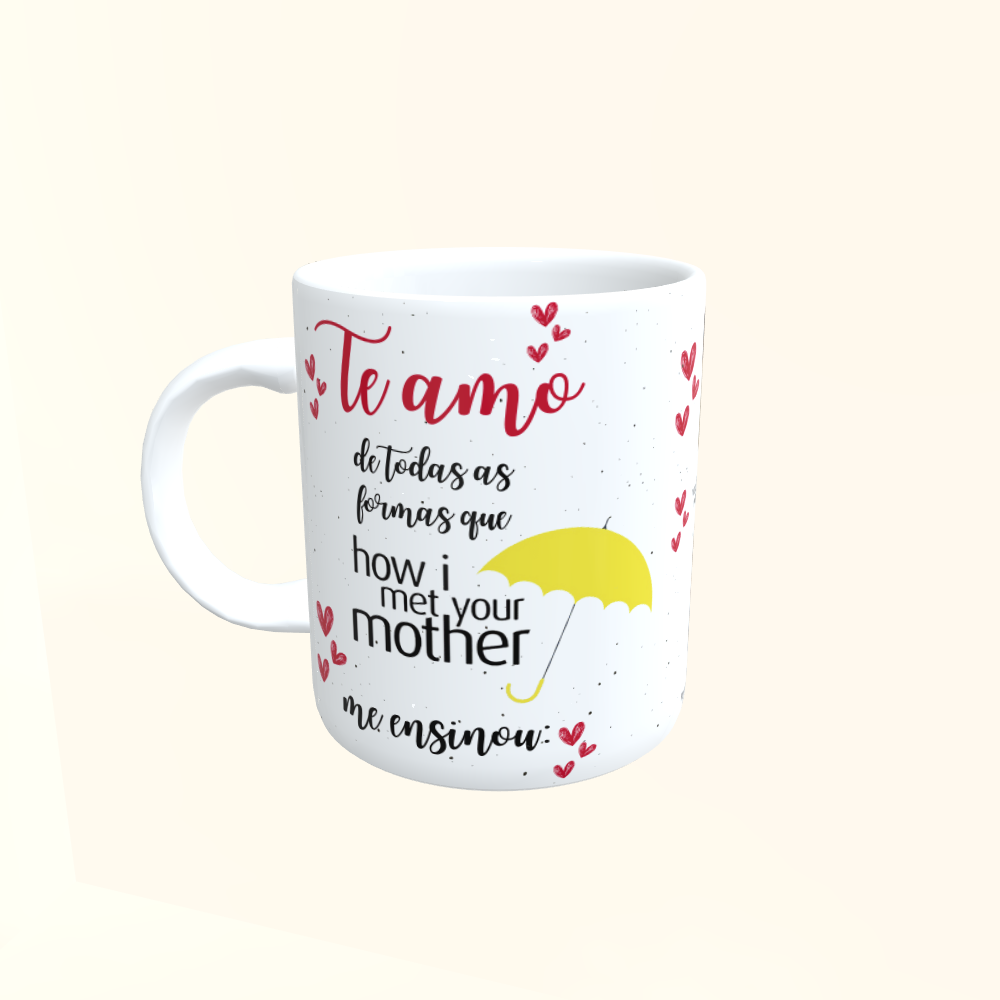 Caneca de Cerâmica Dia dos Namorados - How I Met Your Mother