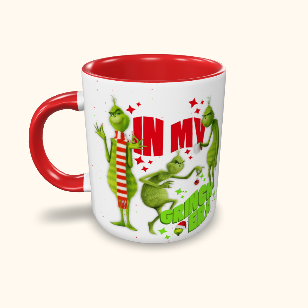 Caneca de Cerâmica Natal - In My Grinch Era