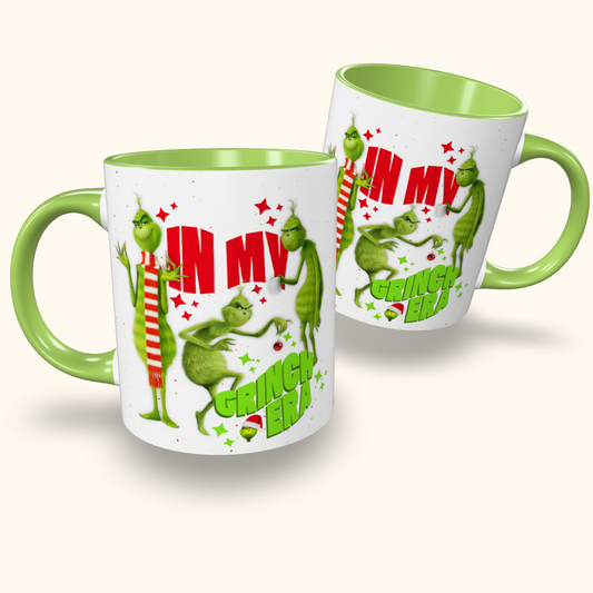 Caneca de Cerâmica Natal - In My Grinch Era