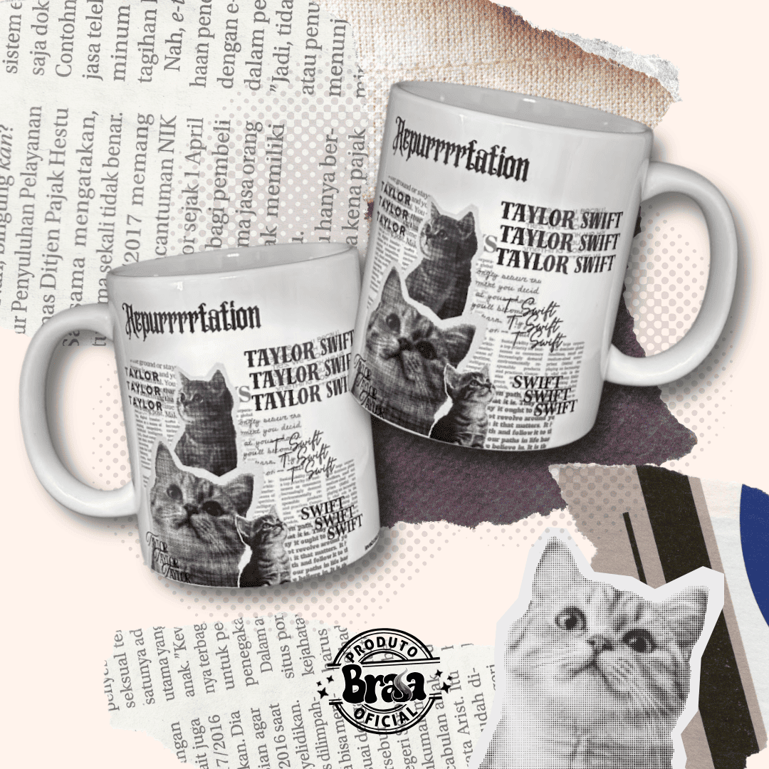 Caneca de Cerâmica Repurrrrtation