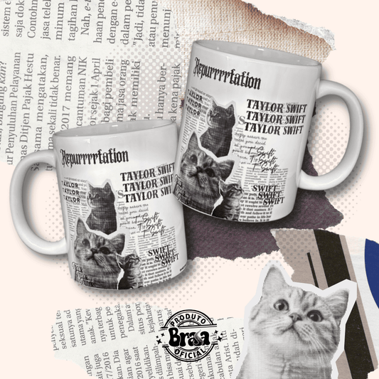 Caneca de Cerâmica Repurrrrtation