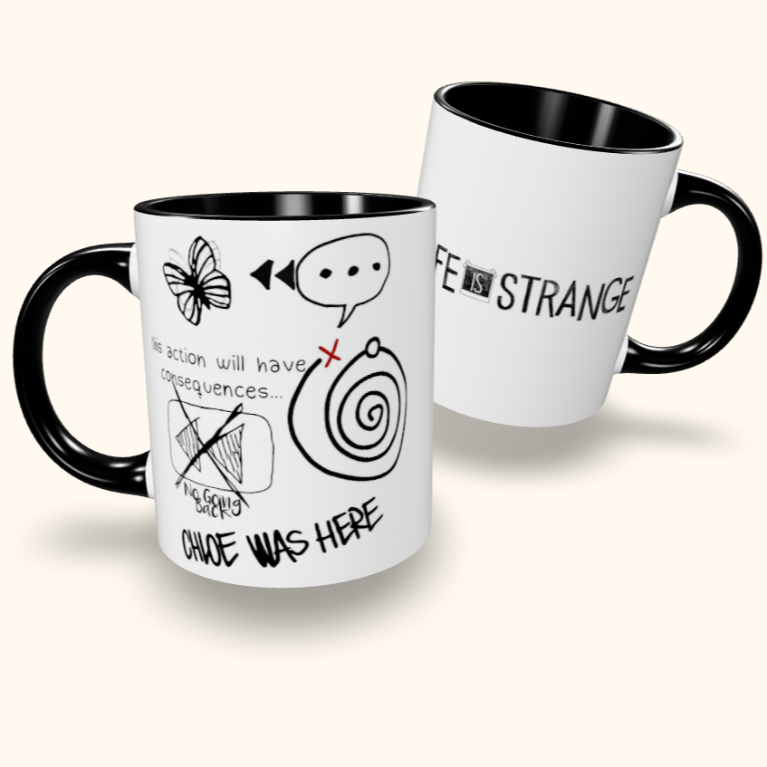 Caneca de Cerâmica Life is Strange - Chloe was here