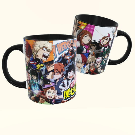 Caneca de Cerâmica Animes - My Hero Academia - Boku No Hero