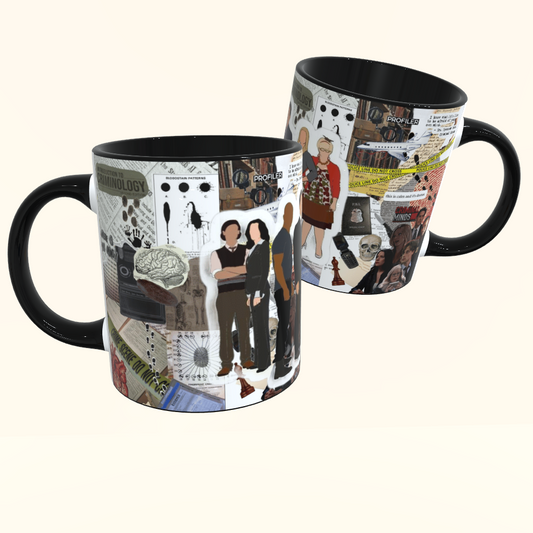 Caneca de Cerâmica Seriados - Criminal Minds