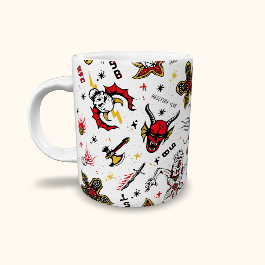 Caneca de Cerâmica Stranger Things - HFC
