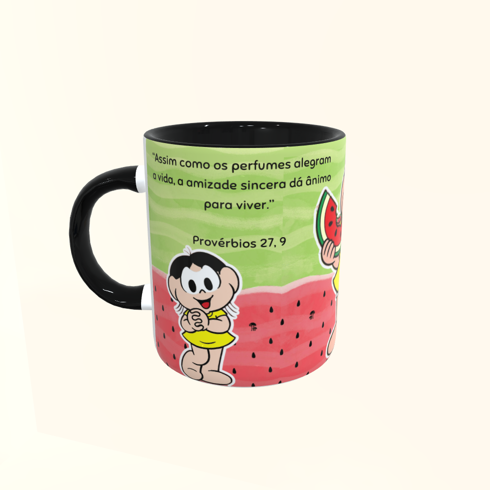 Caneca de Cerâmica Magali - Provérbios