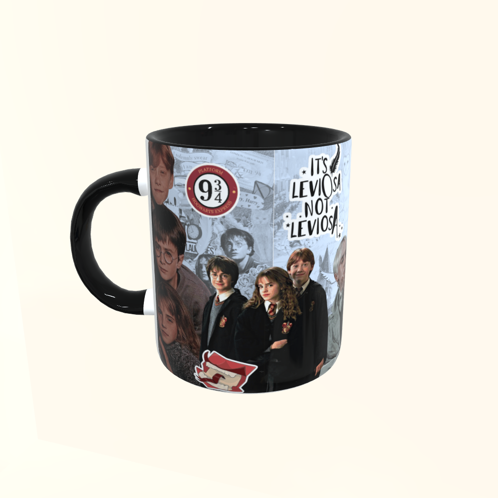 Caneca de Cerâmica Filmes - Harry Potter - It's LeviÔsa